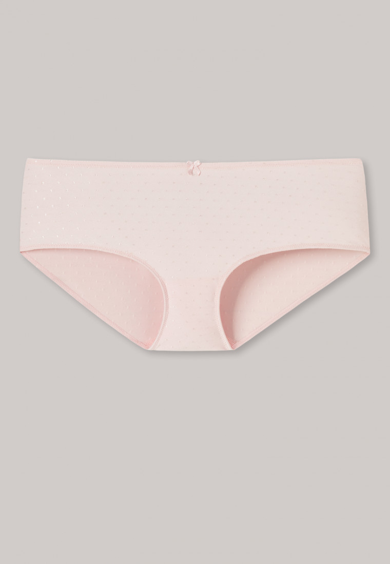 Panty micro-quality pink polka-dotted - Pure Jacquard