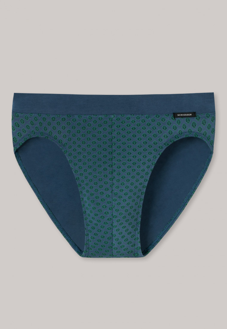 Slip Rio con motivo grafico, blu denim/verde - Fashion Daywear