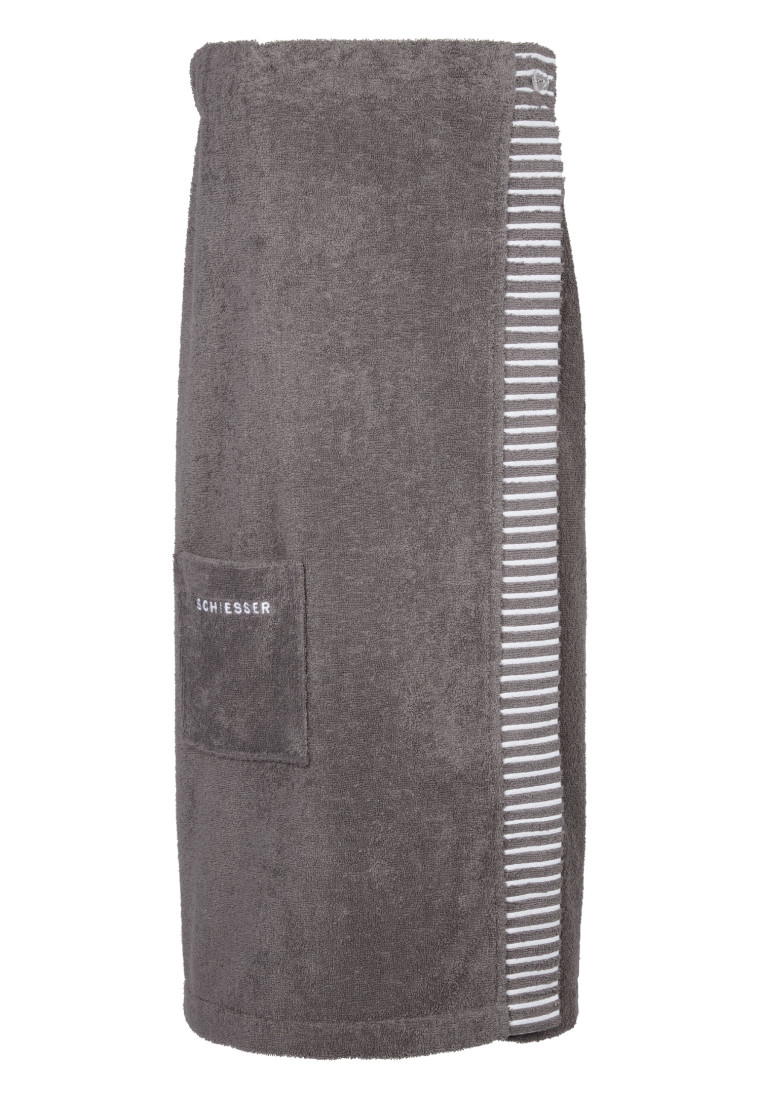 Serviette De Sauna 80 X 200 Cm (noir) - Grande Serviette De Sauna Douce