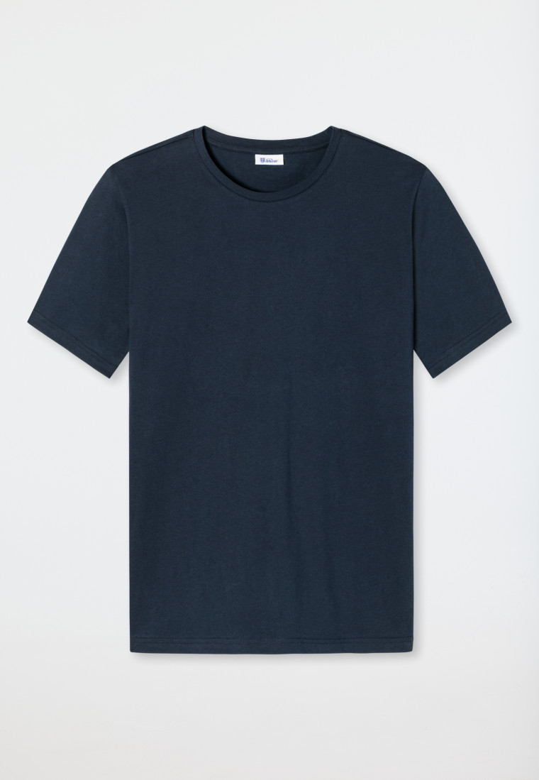 T-shirt à manches courtes bleu foncé - Revival Hannes