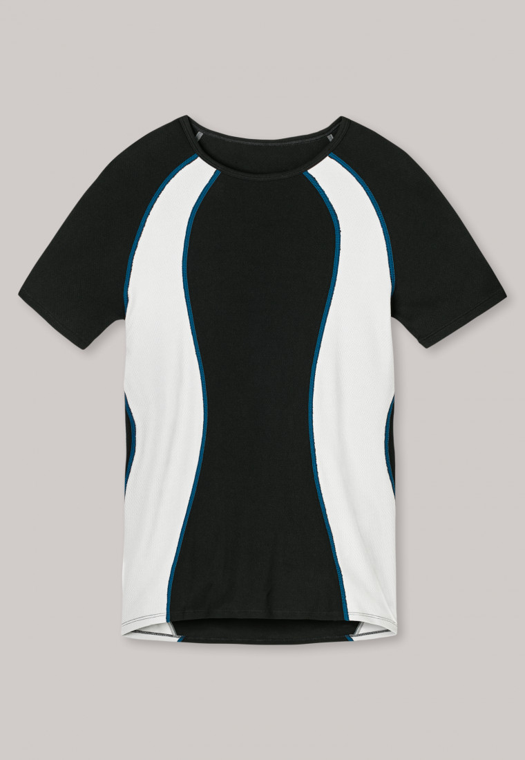 Shirt kurzarm Funktionswäsche schwarz - Sport Extreme