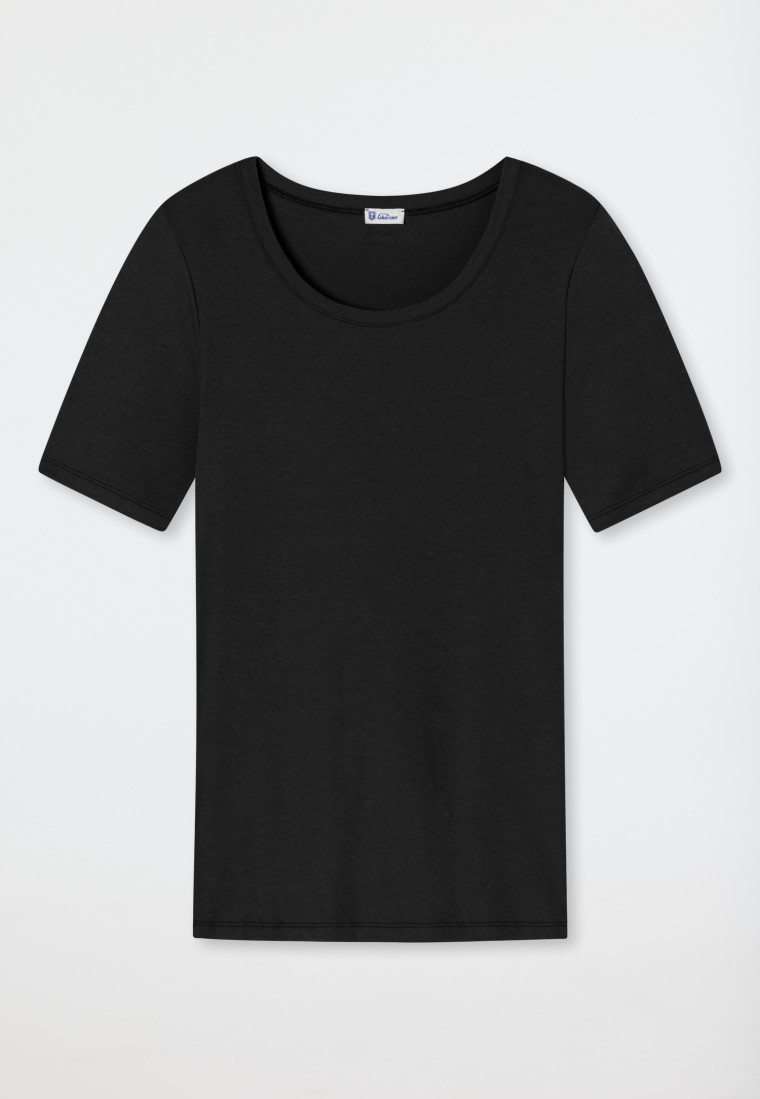 Short-sleeved shirt black - Revival Martina