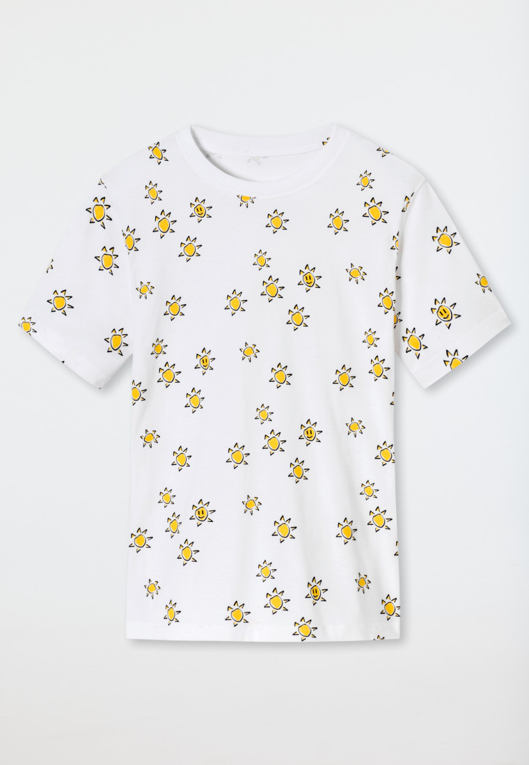 Shirt short-sleeved white - Art Edition by Noah Becker