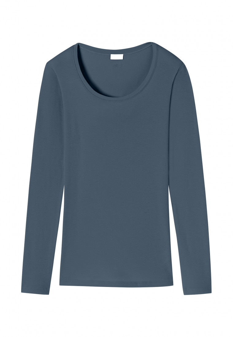 Shirt long-sleeve denim blue - Revival Martina