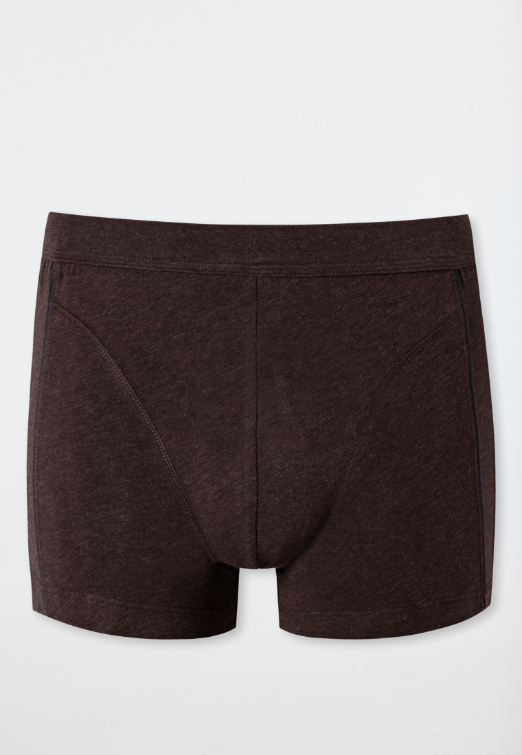 Shorts braun-meliert - Comfort Fit