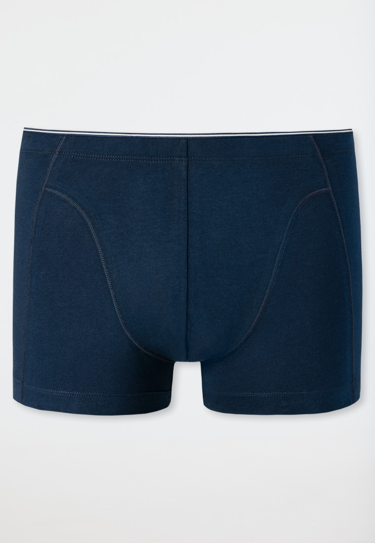 Shorts biologisch katoen donkerblauw - 95/5