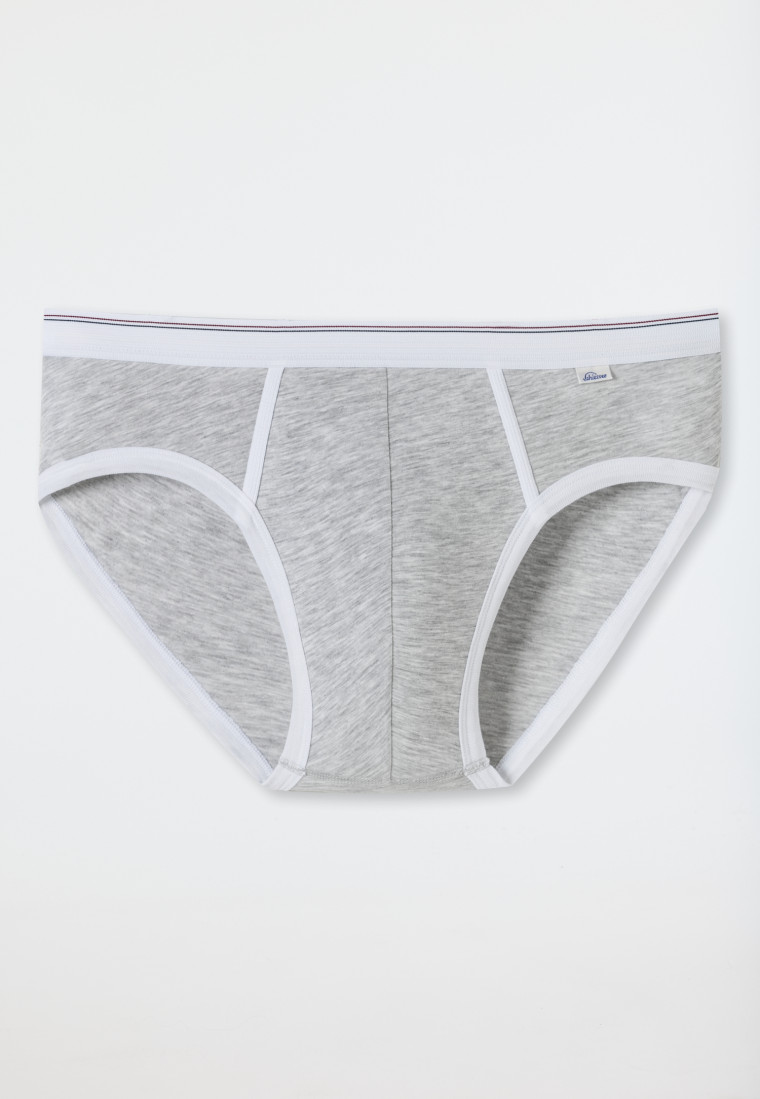 Slip sport gris clair chiné - Revival Lorenz