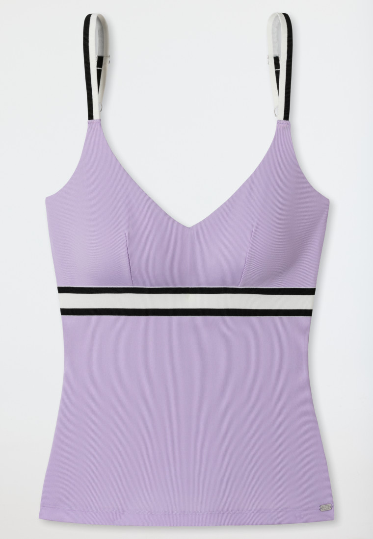 ランズエンド レディース トップのみ 水着 Women's D-Cup Flutter Scoop Neck Tankini Top ...