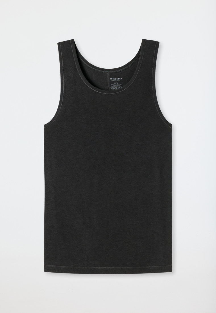 Black tank top Personal Fit SCHIESSER