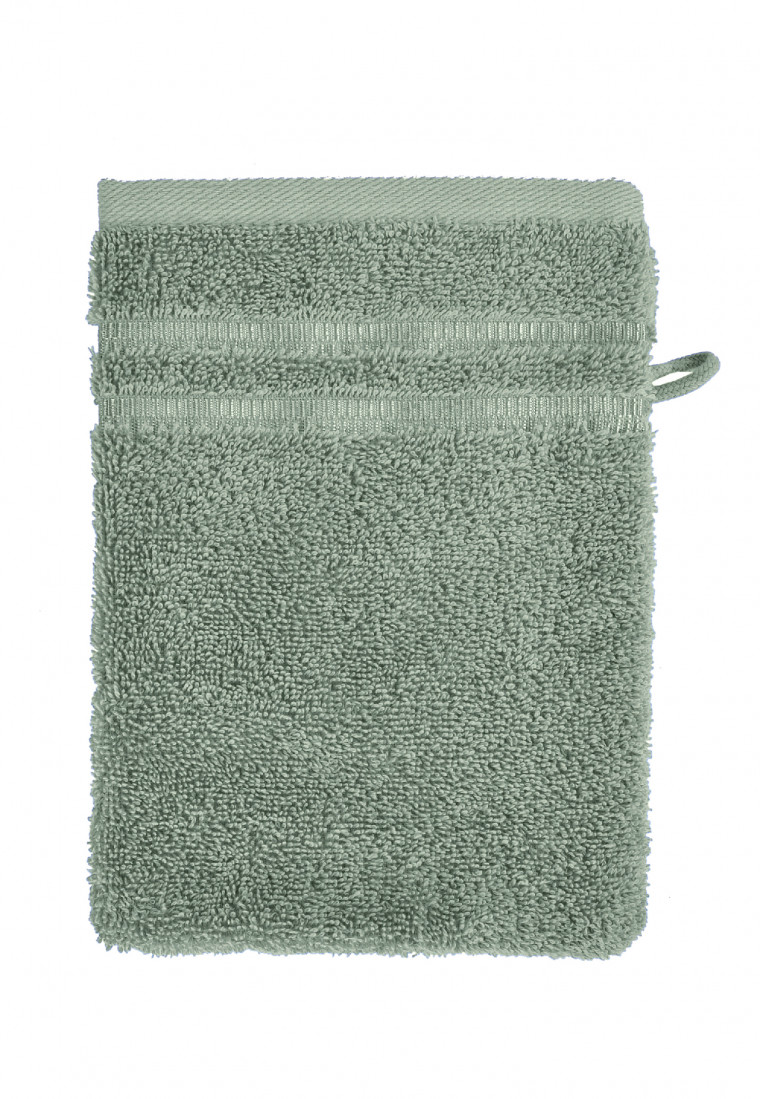 Gant de toilette Milano 16x22 vert clair - SCHIESSER Home