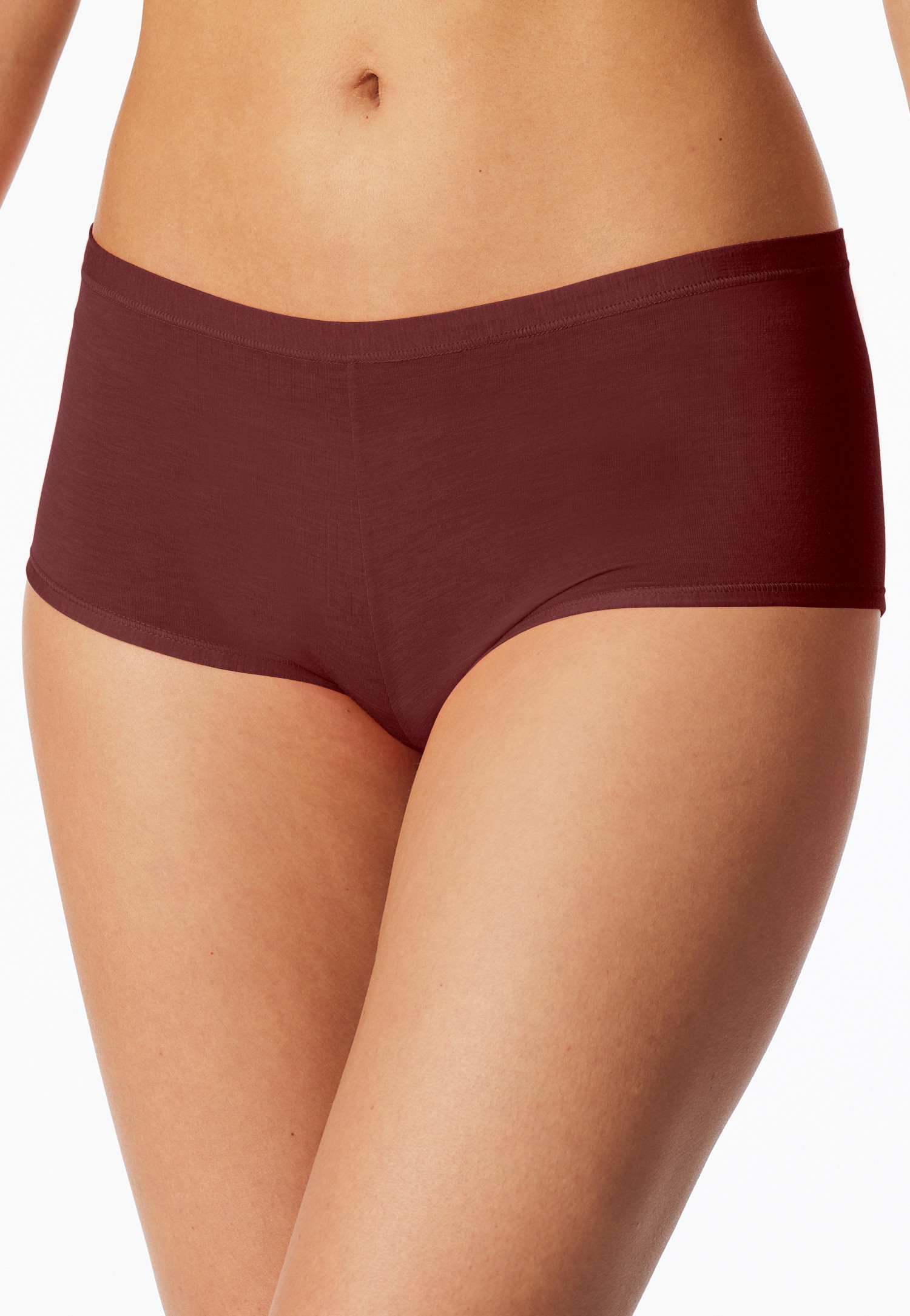 Shorts Rotbraun Personal Fit SCHIESSER