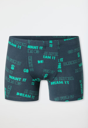 Lot de 5 shorts à rayures bleu foncé/vert - 95/5