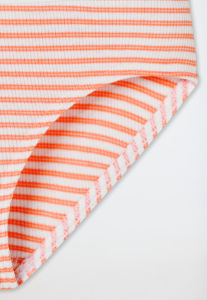 Briefs double rib striping apricot - Double Rib