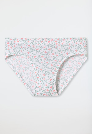 Briefs 5-pack Organic Cotton stripes flowers multi-colored - 95/5