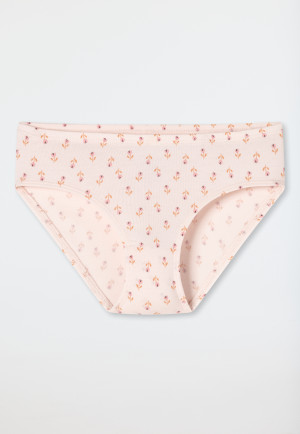 5-pack of Briefs, with stripes and multi-colored flowers - 95/5