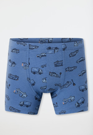 5-pack shorts Organic Cotton striping vehicles blue - 95/5