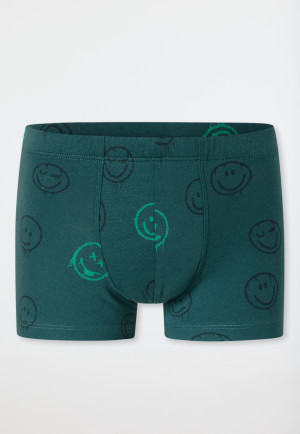 Lot de 5 shorts à rayures Smiley vert/bleu - 95/5