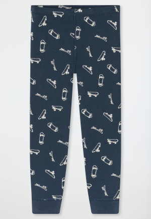 Lange onderbroek, set van 2, Skateboards, donkerblauw - 95/5