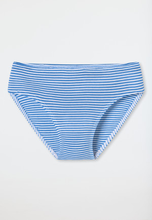 Briefs 3-pack Organic Cotton white/ blue - 95/5