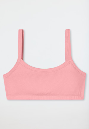 Bustiers set van 2 wit/ powder pink - Fresh Vibe