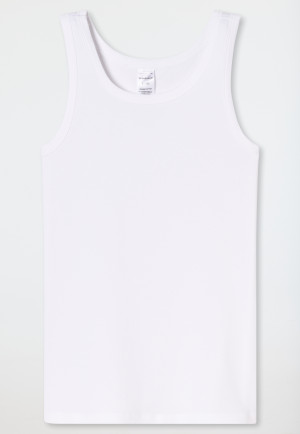 Tanktops 2er-Pack weiß/graphit - 95/5
