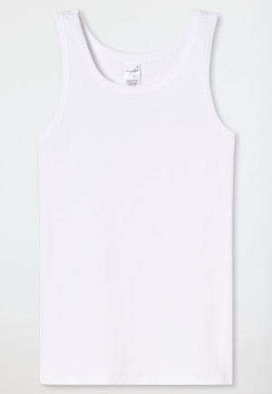 Tank tops 2-pack white/ indigo - 95/5