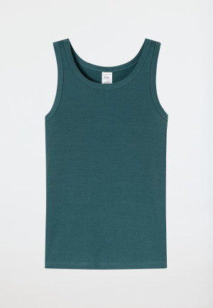 Tank Tops, 2-pack, dark blue/green - 95/5