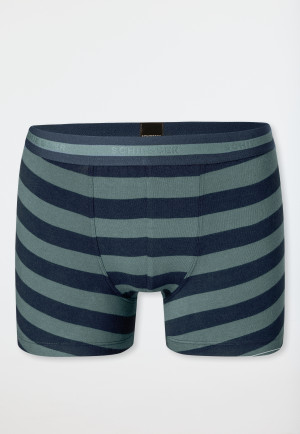 Lot de 3 shorts rayures bleu foncé/vert - 95/5