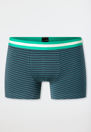 Lot de 3 shorts à rayures bleu foncé/vert - 95/5