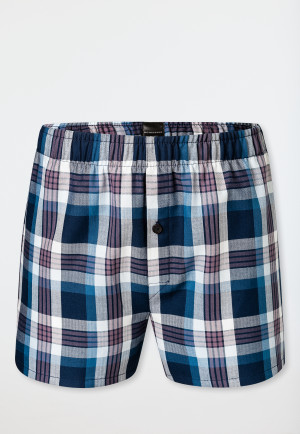 Boxershorts Webware 2er Pack Karo mehrfarbig - Boxershorts Multipacks