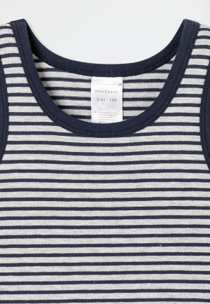 Vest striping dark blue - 95/5
