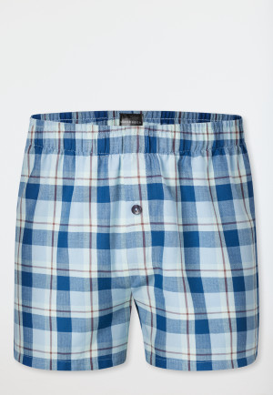 Boxer confezione da 2 in tessuto a fantasia blu - Boxershorts Multipacks