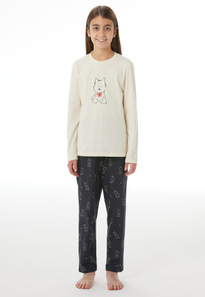 Lange pyjama met honden en marshmallows - Nightwear