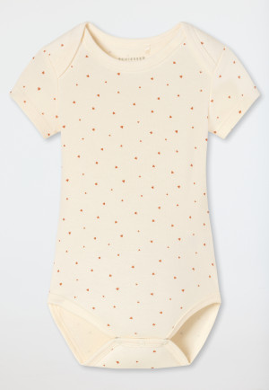 Body pour bébé côtelé à manches courtes, lot de 5, multicolore - Bébé