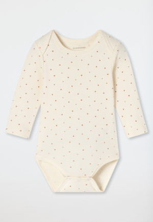 Lot de 5 bodys pour bébé à manches longues en jersey côtelé, multicolores - « Bébé »
