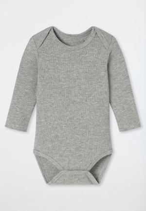 Body pour bébé côtelé brossé à manches longues, lot de 5, multicolore - Bébé