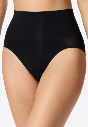 High Waist Rio Slip seamless Jersey schwarz - Seamless Contouring