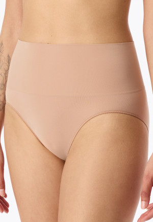 High Waist Rio Slip seamless Jersey maple - Seamless Contouring