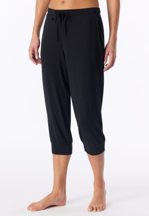 3/4-broek zwart - Mix+ Relax