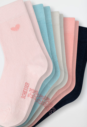 Mädchensocken 5er-Pack Regenbogen mehrfarbig - Legwear Kids