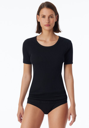 Shirt kurzarm schwarz - Revival Greta