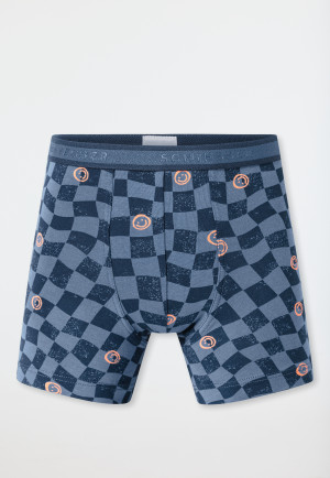 Lot de 3 shorts rayures carreaux smiley multicolores - 95/5