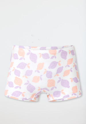 Lot de 3 shorts rayures citron multicolores - 95/5