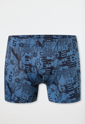 Shorts 5er-Pack Ringel blau - 95/5