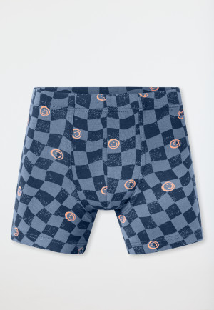 Confezione da 5 pezzi di short a righe a quadretti smileys multicolore - 95/5