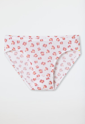Slips 5er-Pack Organic Cotton Ringel Animal-Print mehrfarbig - 95/5