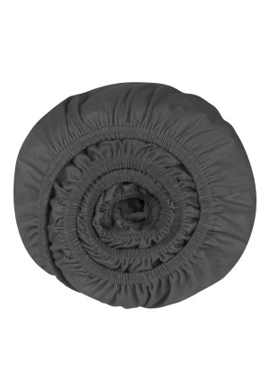 Fitted sheet jersey anthracite - SCHIESSER Home