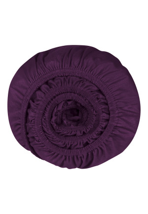 Spannbettlaken Jersey aubergine - SCHIESSER Home