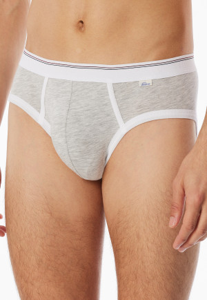 Slip sport gris clair chiné - Revival Lorenz