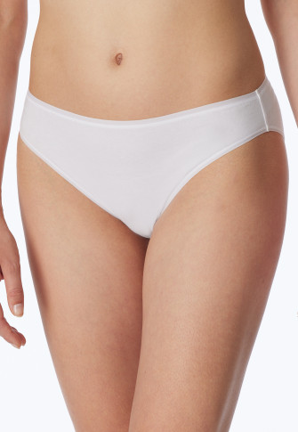 Mini panty 2-pack organic cotton white - 95/5